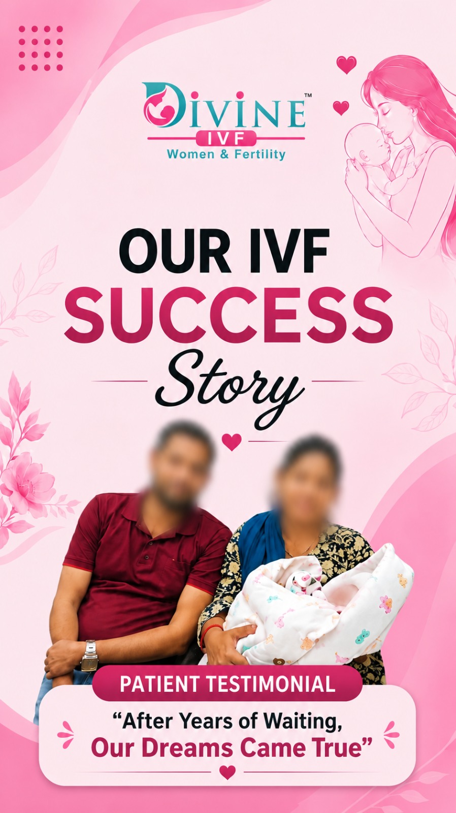 Patient Story 4's testimonial